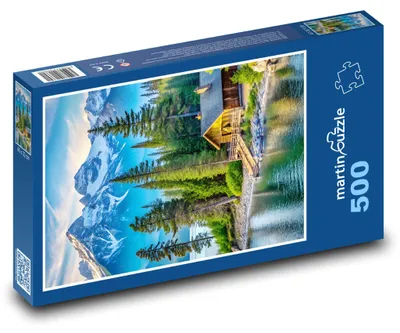 Obrázok produktu pre martinpuzzle – Puzzle 500 – Dom pri jazere