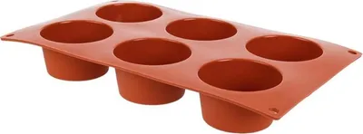 Immagine prodotto di Pavoni Formaflex stampo per muffin in silicone da 6 muffin