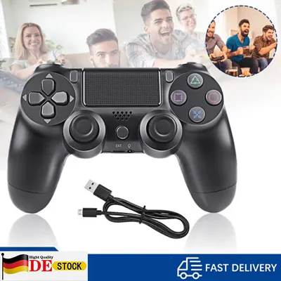 Produktbild von Wireless Controller für Original Sony PS4 DUALSHOCK 4 Playstation 4 schwarz Neu