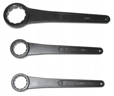 Produktbild von Schlagringschlüssel lang 60 mm (L-380 mm)