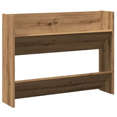 Produktbild von Wand-Schuhregal Artisan-Eiche 80x18x60 cm Holzwerkstoff