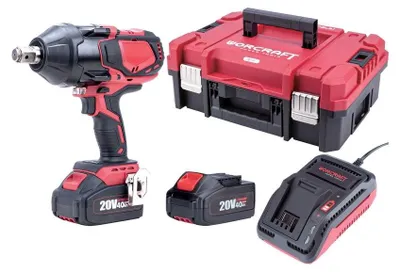 Immagine prodotto di Set WORCRAFT XCUBE007 Avvitatore a impulsi a batteria 3/4" 1800Nm CIW-S20LiB-1800, 2x4.0Ah, caricabatterie