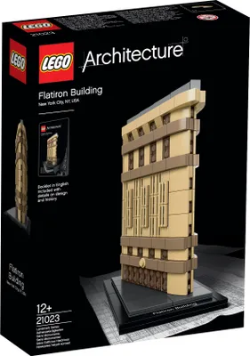 Produktbild von Lego Flatiron Building Architecture, 8 cm, 11 cm, 15 cm, Beide Geschlechter, 12 Jahr(e), 471 Stück