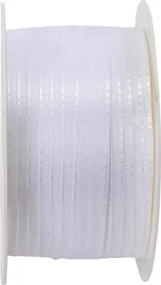 Produktbild von Goldina® 8445010010050 Basic Taftband - 10 mm x 50 m, weiß