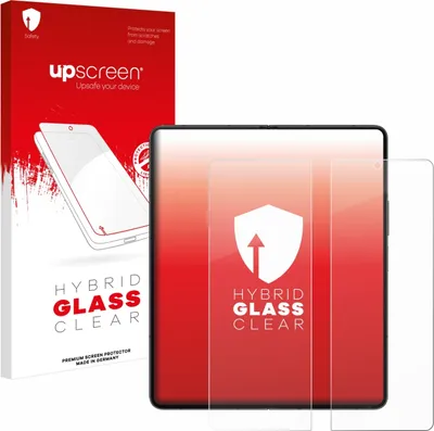 Produktbild von upscreen Schutzglas für Samsung Galaxy Z Fold 5 (Inneres Display) Schutzfolie Panzer Folie Glas Display Schutz klar