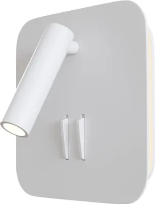 Immagine prodotto di Maytoni IOS 176 Applique a LED, 9 W, IP20, bianco caldo, bianco, doppia, 550 lm