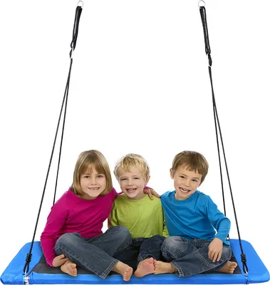 Obrázek produktu pro Clanmacy Houpací síť XXL 160 cm Dlouhá houpačka Houpací síť Houpací talíř Do 300 kg