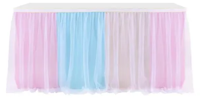 Image de Jupe de table en tulle pour fêtes et mariages