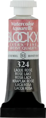 Produktbild von Blockx 3x Aquarellfarbe, Rosalack - Tube 5ml - Lackrosa 43324BXC