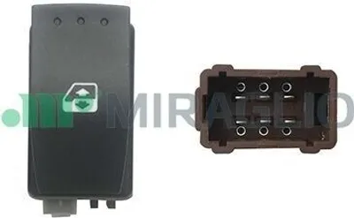 Produktbild von MIRAGLIO 121/RNI76003 Fensterheberschalter für RENAULT MASTER II Kasten (FD) Vorne Rechts Vorne Links Fensterheber Schalter