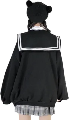 Productafbeelding van Dames Jas - Oversized Jack - Casual Draagcomfort - Unieke Navy Kraag - N.v.t. - Blauw