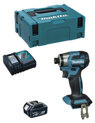 Immagine prodotto di Avvitatore a impulsi MAKITA DTD173RTJ1 (1 x 5,0 Ah + DC18RC + MAKPAC 2)