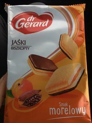 Obrázok produktu pre Jaśki Biszkopty Morelowe z Nadzieniem 205 g