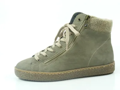Produktbild von Rieker Z4830-42 Schuhe Damen Stiefeletten Sneaker Boots , Größe:37 EU, Farbe:Grau