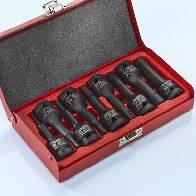Produktbild von 9-teiliger Innensechskant-Kraftnuss-Satz 1/2"