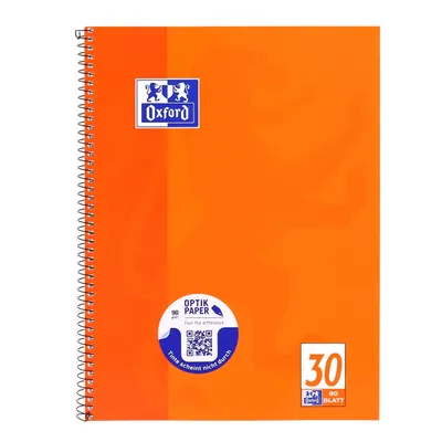 Zdjęcie produktu dla Oxford Collegeblock A4+ 220 x 295 mm 80 Bl. Blanko