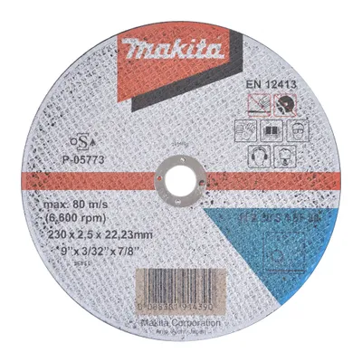 Produktbild von Makita 5X Trennscheibe 230X2.5Mm Stahl (P-05773)