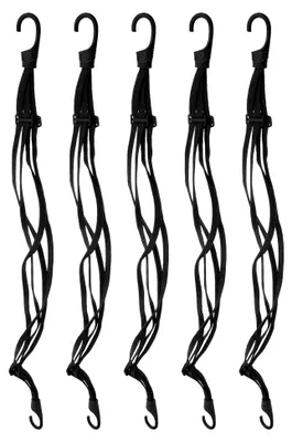 Produktbild von 5 Stück Bungee-Seile für Motorräder mit Haken