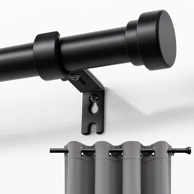 Produktbild von Joydeco Gardinenstangen für Fenster, 40,6 bis 304,8 cm, verstellbare dekorative