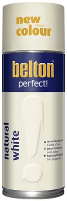 Produktbild von Belton perfect Lackspray 400 ml natural white matt