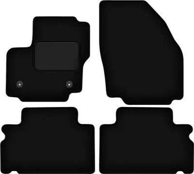Immagine prodotto di Tappetini in velluto nero per: Ford S-MAX MK1 Minivan (2012-2015)