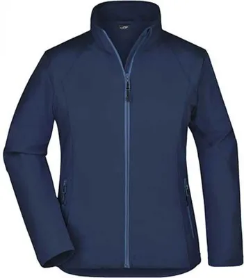 Immagine prodotto di James+Nicholson JN1021 | Giacca Softshell da donna / Leggermente aderente - Colore: Navy - Taglia: M