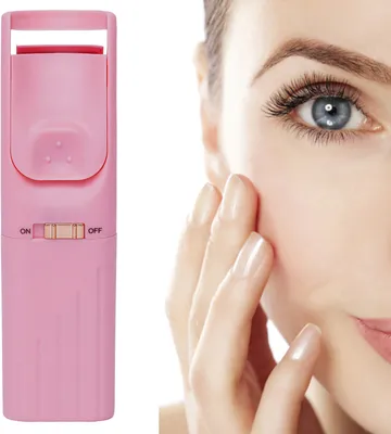 Obrázek produktu pro One-Step Lash Curler Vyhřívané řasenky Elektrické bateriové kulmy na řasy s flexibilní pro ženy