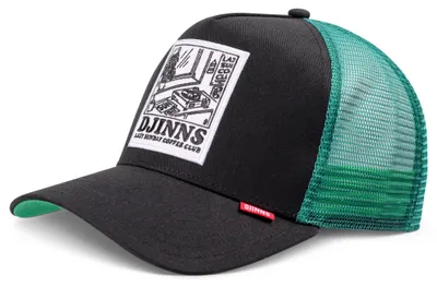 Imagen del producto de Gorra de camionero DJINNS, modelo HFT LSCC, color /verde