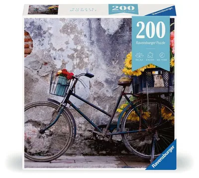 Immagine prodotto di Puzzle Ravensburger - Bicicletta - 200 pezzi Momento puzzle