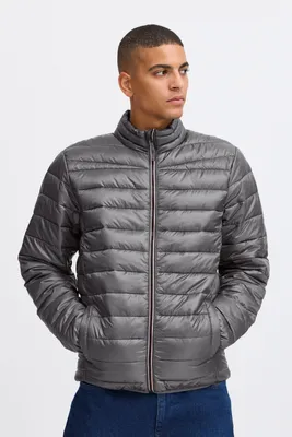 Produktbild von Blend BHOuterwear Herren Steppjacke Übergangsjacke Jacke mit Stehkragen Reißverschluss Label-Details Regular fit