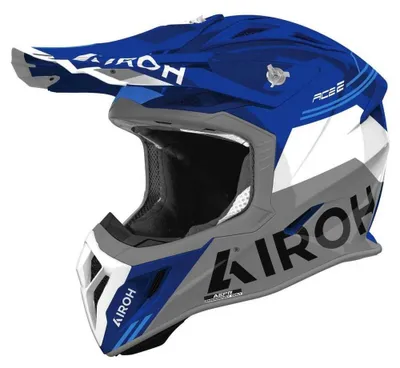 Produktbild von Airoh Aviator Ace 2 Fury Integralhelm Blau M Blau M