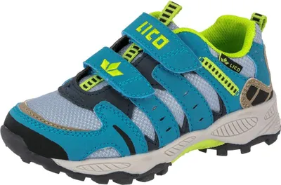 Produktbild von Lico Fremont V sportliche Jungen Nylon Trekking Schuhe grau, herausnehmbares Fußbett, 4438108/31