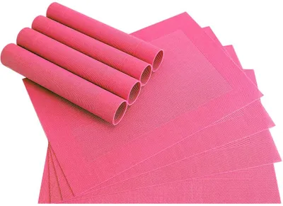 Immagine prodotto di Tovaglietta BORDA 8 pezzi rosa Tovaglietta come decorazione della tavola