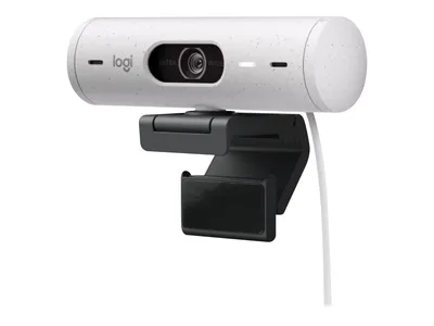 Obrázek produktu pro Logitech BRIO 500 Webcam Weiß 1920 x 1080 USB-C Kabelgebunden