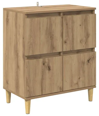 Image de Buffet Chêne artisanal 60 x 35 x 70 cm Bois d'ingénierie