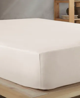 Produktbild von Vency Premium Jersey Spannbettlaken 140x200 cm Beige - Spannbetttuch 100% Baumwolle, Bettlaken 140x200 Bis 35 cm Matratzenhöhe, 140x200 cm, Beige