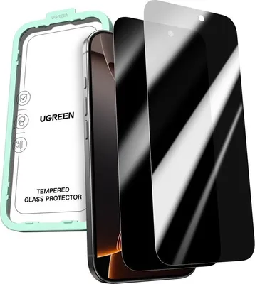 Immagine prodotto di Ugreen Sp1155 Vetro temperante per Iphone 17 Pro (2 pezzi)