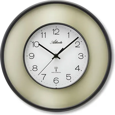 Obrázek produktu pro moderní nástěnné hodiny průměr: 34 cm - Atlanta model: 4540/9