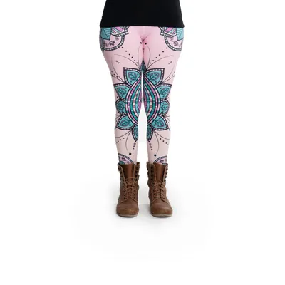 Produktbild von cosey - Mandala-Line Leggings (Einheitsgröße) - Design Mandala Blume
