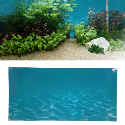 Productafbeelding van Aquarium Achtergrond Sticker - 61x30cm
