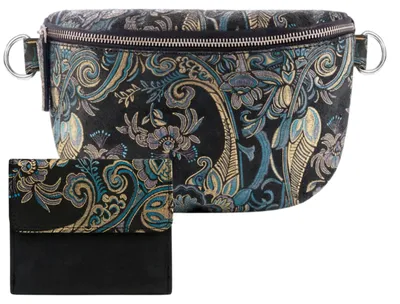 Produktbild von Damen-Lederbrieftasche T-11-G + Damen-Etui T-36-G - Geschenkset