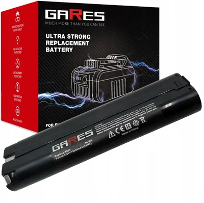 Obrázok produktu pre Gares Náhradná batéria pre Makita 1834, 1822, 6343DWA, 6391D | 18 V, 2,5 Ah | Vysoko výkonná batéria pre robotický vysávač | Kompatibilná s modelmi Makita 1834, 1822, 6343DWA, 6391D | Prémiová kvalita
