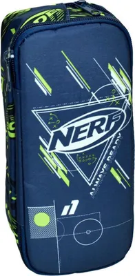 Productafbeelding van Nerf etui met 2 vakken, 26 cm