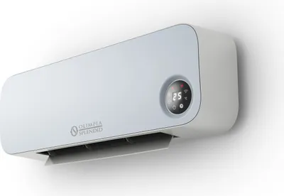 Produktbild von Olimpia Splendid Caldo Sky B WiFi – Keramik-Wandheizlüfter, weiß, 2000 W