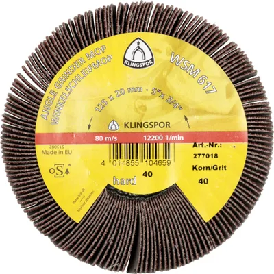 Immagine prodotto di Disco lamellare KLINGSPOR WSM 617 40 marrone - 277018