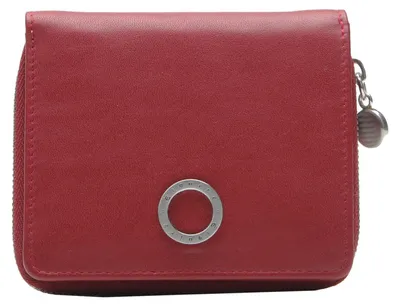 Immagine prodotto di Esquire portafoglio Athena Zip Around Wallet Red rosso scuro