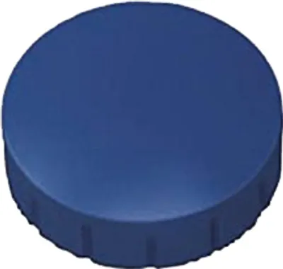 Zdjęcie produktu dla Magnes MAUL okrągły 10 sztuk 0,8 kg tworzywo sztuczne ferryt odporny na pęknięcia erodowany lakierowany Ø 3,2 x 0,96 cm niebieski