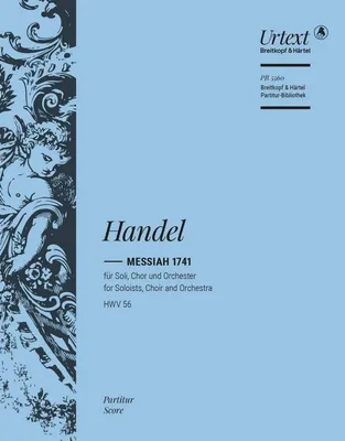 Produktbild von Messiah 1741 HWV 56