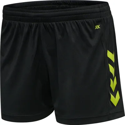 Produktbild von HUMMEL hmlCORE XK POLY SHORTS WOMAN BLACK/LIME POPSICLE BLACK/LIME POPSICLE S