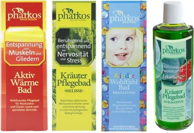 Produktbild von PHARKOS Kräuter Ölbad 200 ml , Pack 200 ml:1 x 200 ml, Ölbad:Kinder Erkältung